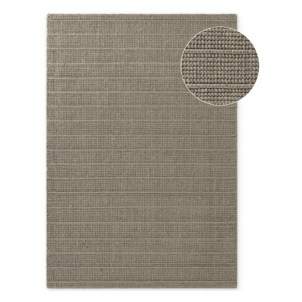 Szürke kézi szövésű gyapjú szőnyeg 200x300 cm Camden Parker – Ted Baker