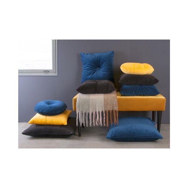 Luxury citromsárga pad bársony kárpittal - Leitmotiv-image-3