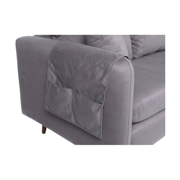 Világosszürke kanapé 215 cm Sofia – Balcab Home-image-1