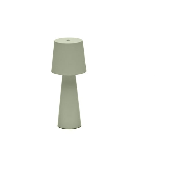 Mentazöld LED dimmelhető asztali lámpa fém búrával (magasság 25 cm) Arenys – Kave Home