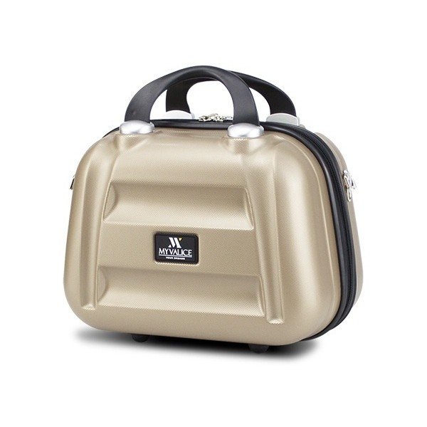 SMART BAG LASSO Make Up & Hand Suitcase aranyszínű női kézipoggyász - My Valice