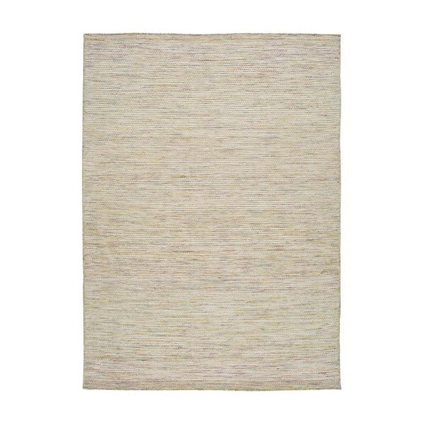 Kiran Liso bézs gyapjú szőnyeg, 80 x 150 cm - Universal