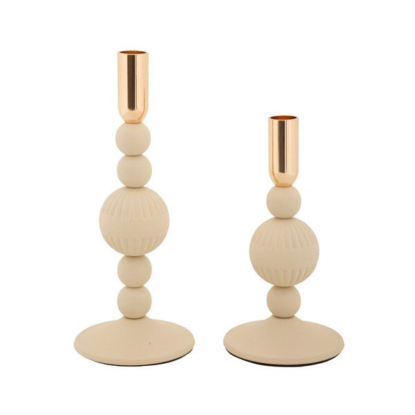 Fém gyertyatartó készlet 2 db-os Aster – Mauro Ferretti-image-2