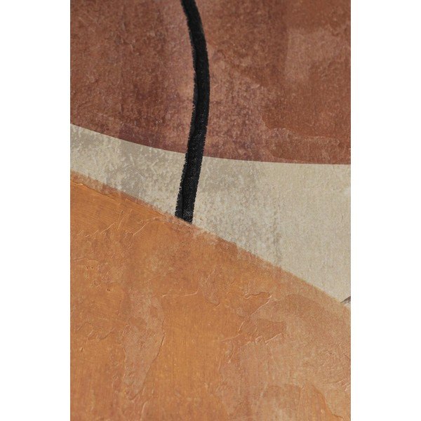 Nyomtatott-kézzel festett részletekkel keretezett-vászon kép 83x123 cm Gallery – Bizzotto-image-2