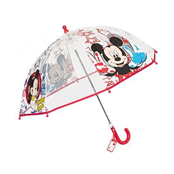 Birdcage Mickey Mouse átlátszó gyerek esernyő, ⌀ 60 cm