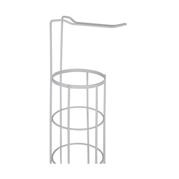 Fehér rozsdamentes acél WC-papír tartó állvány Linnea – Premier Housewares-image-3