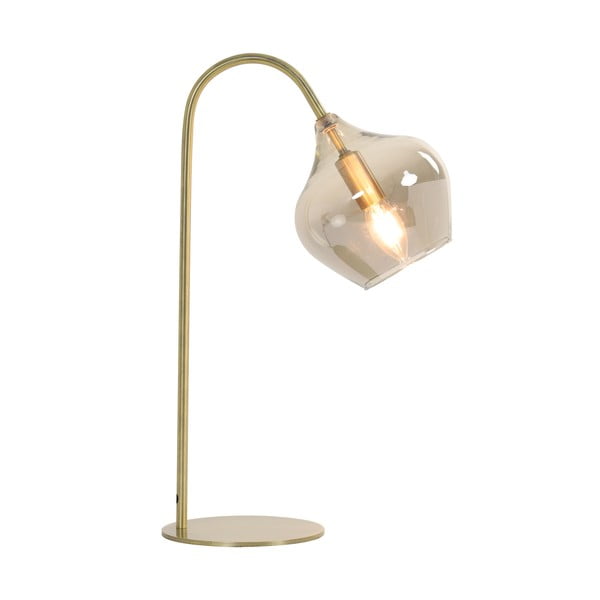 Bronzszínű asztali lámpa (magasság 50,5 cm) Rakel – Light & Living