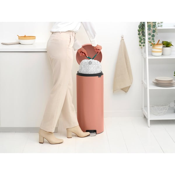 Lazacszínű acél pedálos szemetes 30 l NewIcon – Brabantia-image-3