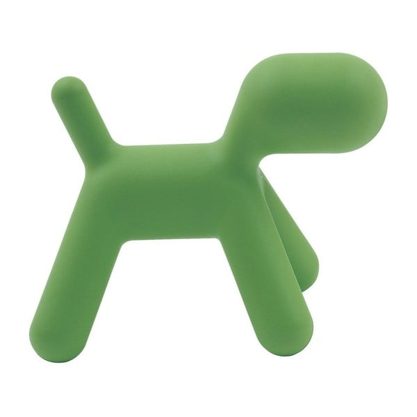 Puppy zöld, kutyaformájú gyerekülőke, magasság 45 cm - Magis
