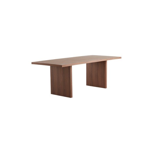 Étkezőasztal diófa dekorral 90x210 cm Aspelund – Jotex
