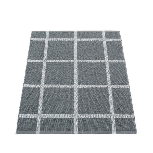 Antracitszürke kültéri-beltéri szőnyeg 70x100 cm Ada Granit – Pappelina