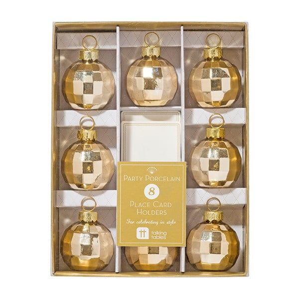 Porcelain Party névjegykártyatartó szett, 8 darab - Talking Tables-image-1