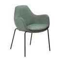 Világoszöld buklé fotel Zimmer – DAN-FORM Denmark