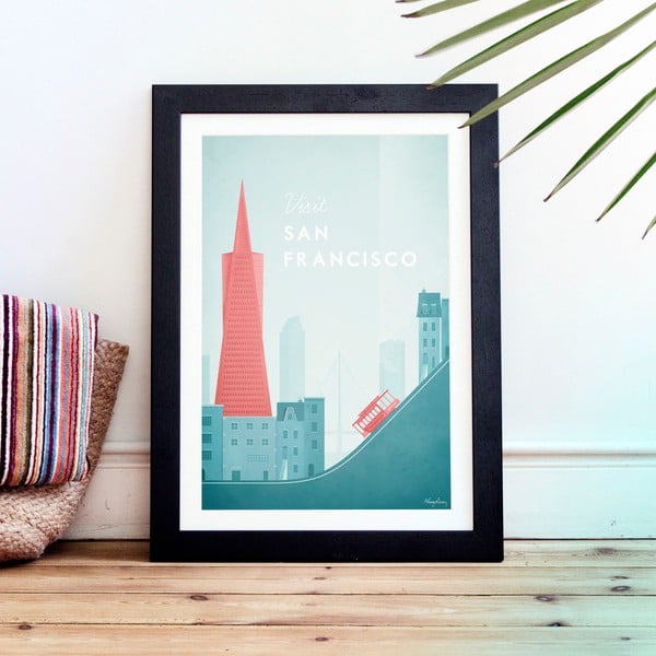 Poszter San Francisco, 50x70 cm - Travelposter-image-1