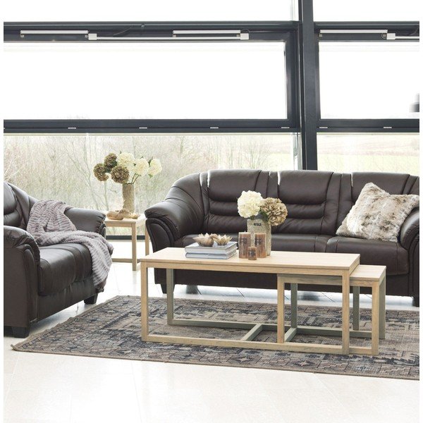 Cornus 3 db-os dohányzóasztal szett - Actona-image-1