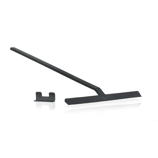 Rim fekete fürdőszobai vízlehúzó tartóval, szélesség 30 cm - Zone-image-2