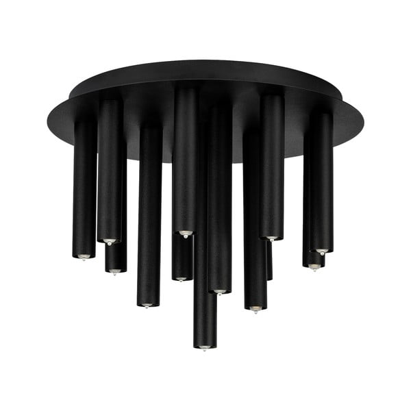 Fekete mennyezeti lámpa fém búrával 34x34 cm Gocce - Markslöjd