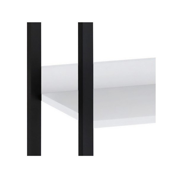 Fehér fürdőszobai polcos állvány 60x125 cm Chris – Støraa-image-2