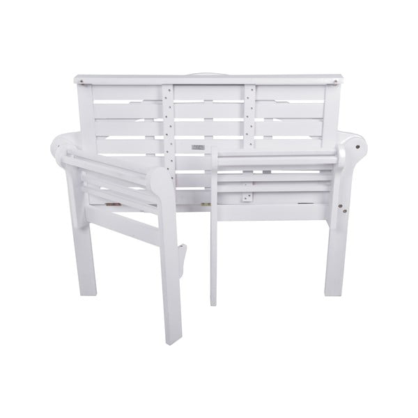 Fehér tömörfa kerti pad Pattaya – Garden Pleasure-image-2