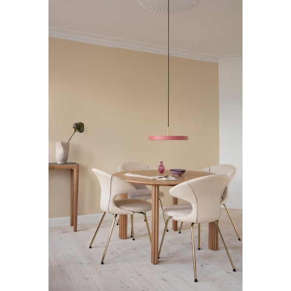 Rózsaszín LED függőlámpa fém búrával ø 43 cm Asteria Medium – UMAGE-image-1