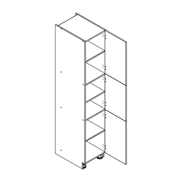 Magas élelmiszertároló konyhaszekrény (szélesség 40 cm) Kian – STOLKAR-image-2