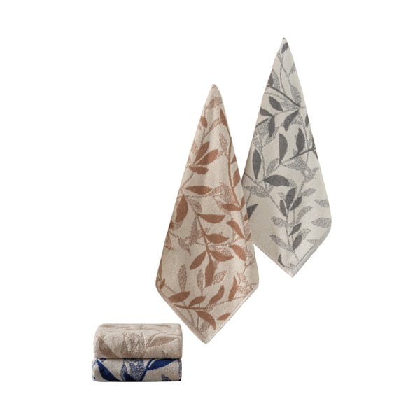 Frottír törölköző szett 4 db-os 50x90 cm Karian – Foutastic
