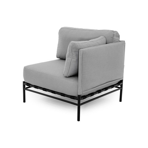 Világosszürke kerti kanapé modul (variálható) Dandy – Sit Sit-image-3