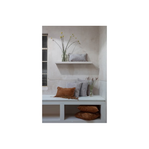 Velvet Nougat bézs díszpárna, 50 x 50 cm - BePureHome-image-2