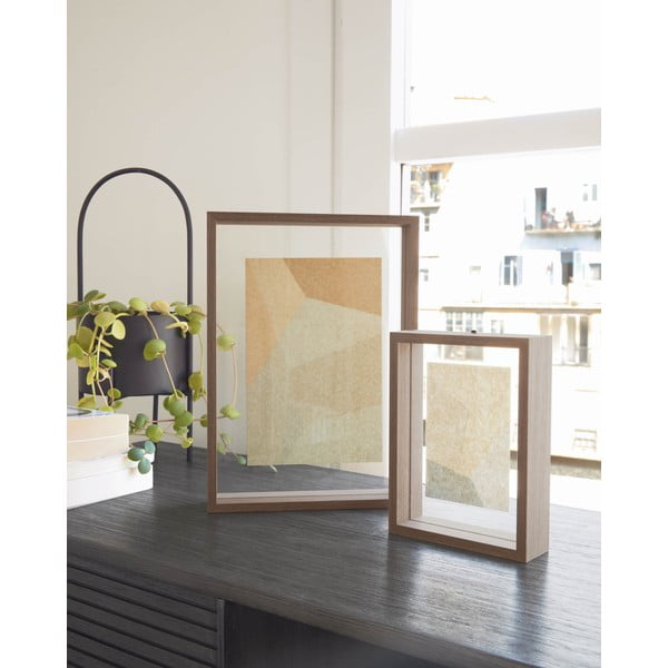 Natúr színű álló képkeret 22,5x31,5 cm Flavina – Kave Home-image-1