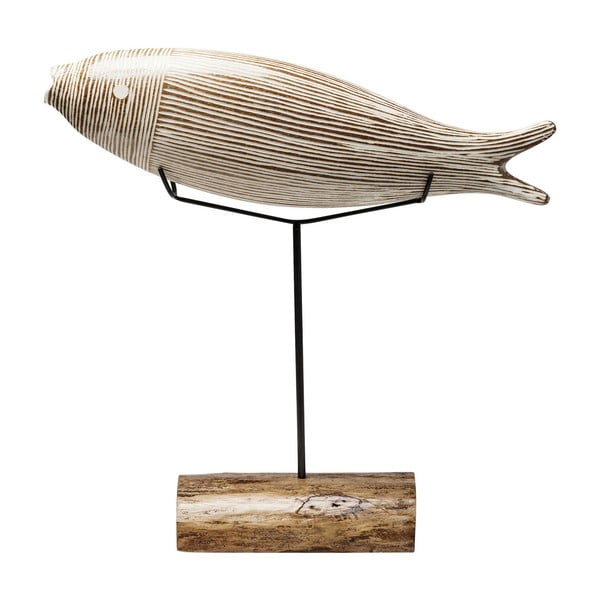 Pesce Stripes dekorációs szobor, magasság 66 cm - Kare Design
