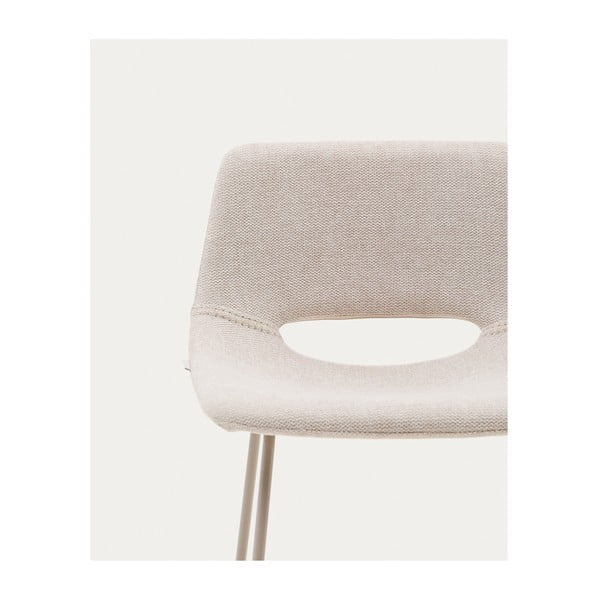 Bézs bárszék (ülésmagasság 65 cm) Zahara – Kave Home-image-1