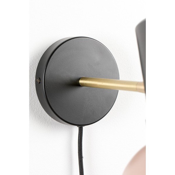 Charlie szürke-rózsaszín fali lámpa - Zuiver-image-1