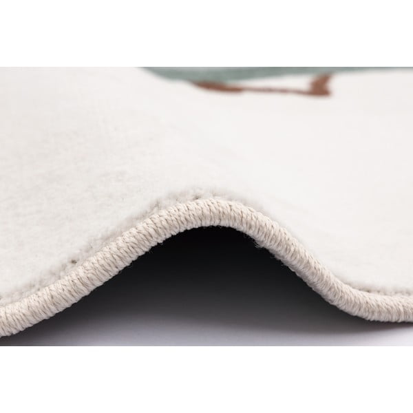 Mentazöld-elefántcsont színű gyerek szőnyeg ø120 cm Avocado Mint – FD-image-2