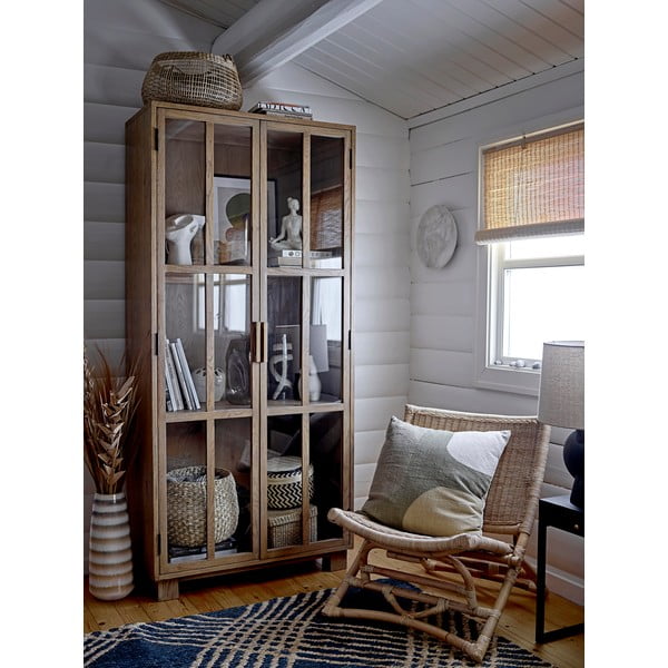 Elora fehér agyagkerámia váza, magasság 18 cm - Bloomingville-image-4