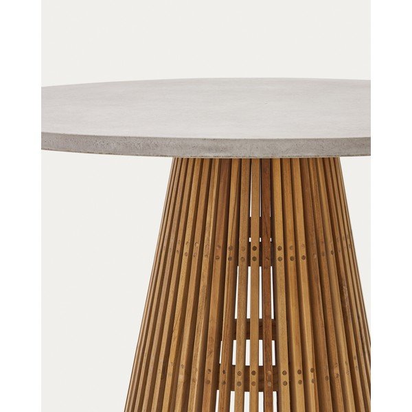 Kerek kerti étkezőasztal ø 120 cm Alcaufar – Kave Home-image-2