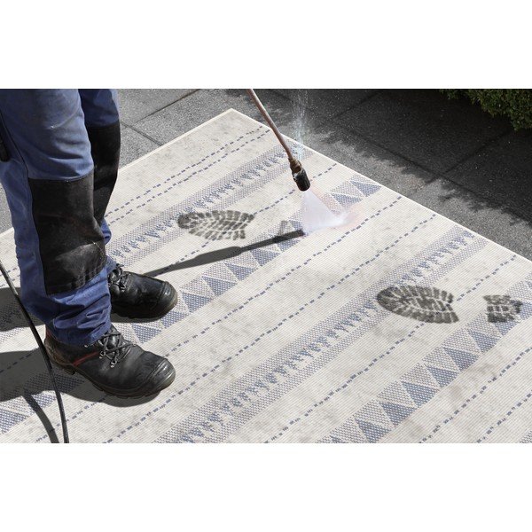 Bahamas kék-krémszínű kültéri szőnyeg, 160 x 230 cm - NORTHRUGS-image-1