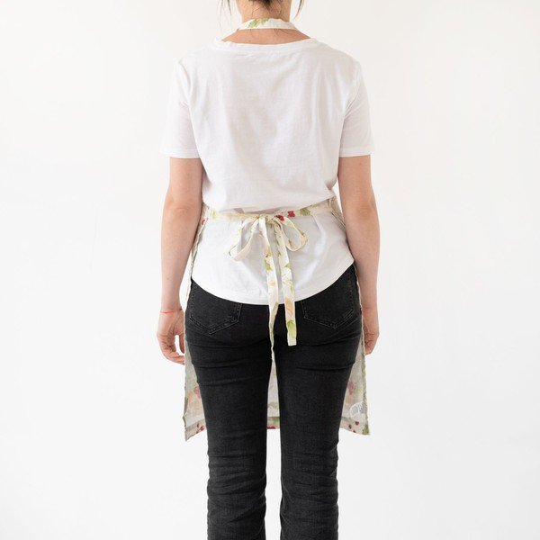 Apron Merry karácsonyi len kötény, 80 x 55 cm - Linen Tales-image-2