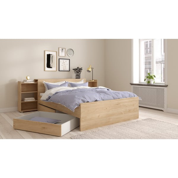 Natúr színű ágytámla 145x80 cm Naia – Tvilum-image-1