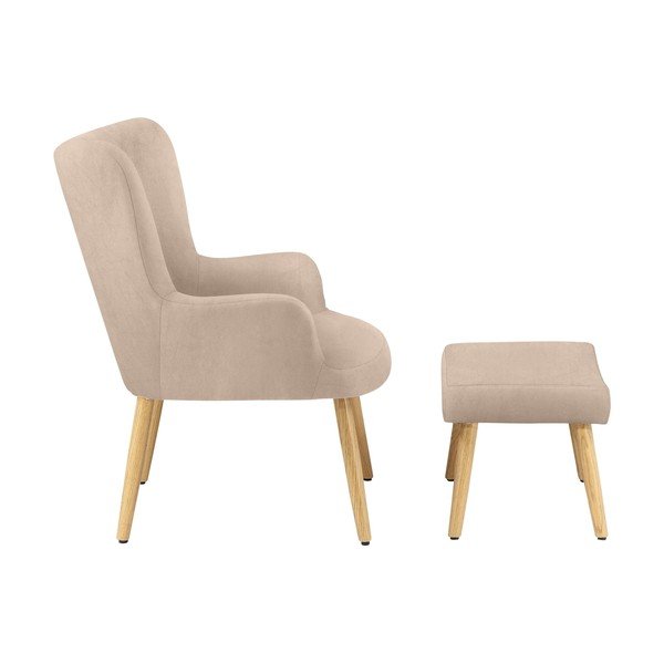 Bézs fotel Coco - Støraa-image-1