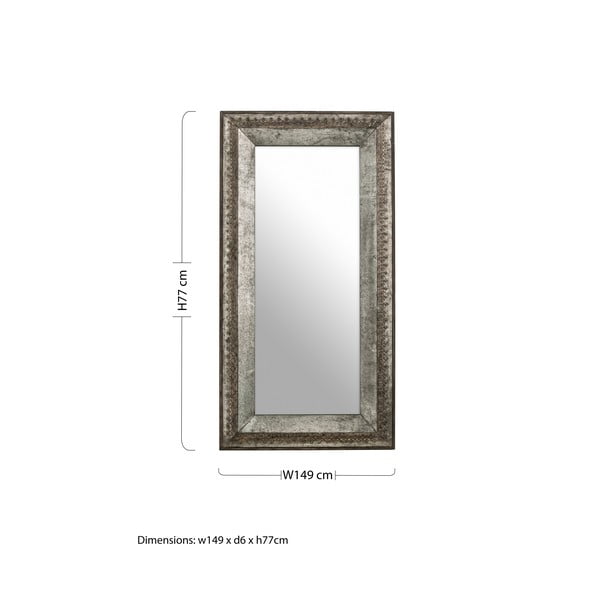 Fali tükör 77x149 cm Elementary – Premier Housewares-image-3