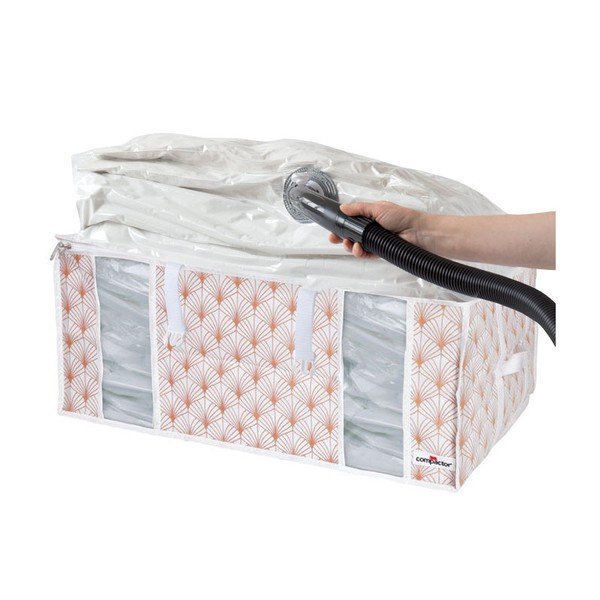 Signature Blush 3D Vacuum Bag rózsaszín vákuumos ruhatároló doboz, 210 l - Compactor-image-1