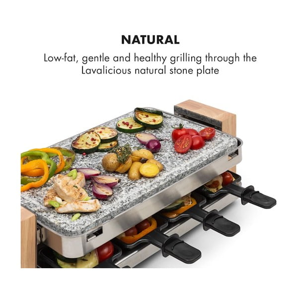 Prime-Rib elektromos grill raclette-hez - Klarstein-image-4