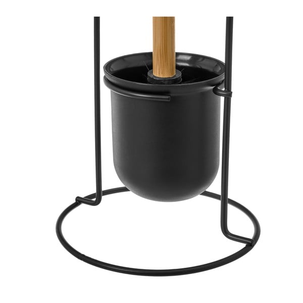 Fekete fém WC-kefe Simply – Casa Selección-image-2