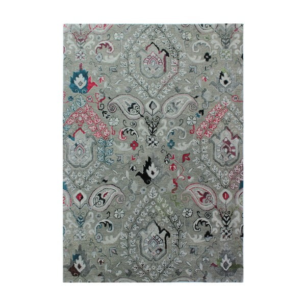 Persian Fusion szürke kézzel szőtt szőnyeg, 160 x 230 cm - Flair Rugs