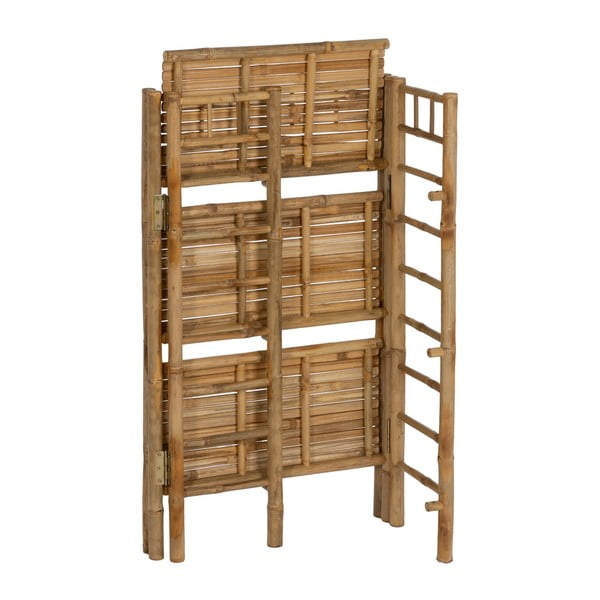 Natúr színű bambusz polcos állvány 61x104x34 cm Manali – Ixia-image-4
