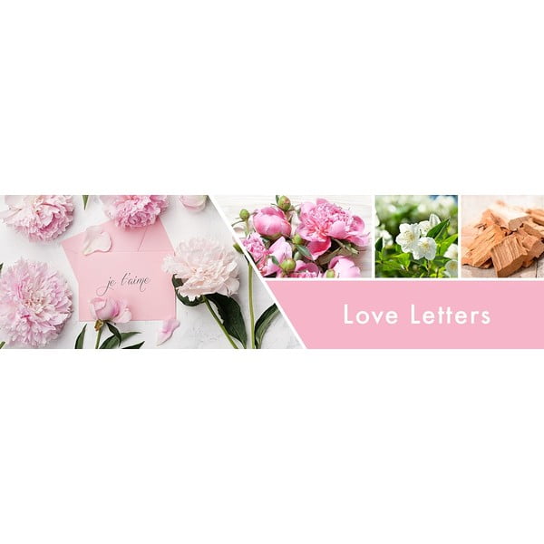 Love Letters illatgyertya dobozban, égési idő 35 óra - Goose Creek-image-1