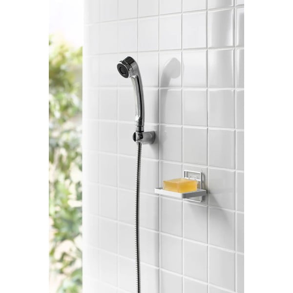 Fehér öntapadós fém szappantartó Film Hook – YAMAZAKI-image-3