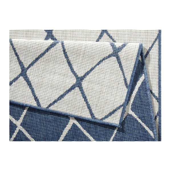 Malaga kék-krémszínű kültéri szőnyeg, 120 x 170 cm - NORTHRUGS-image-4