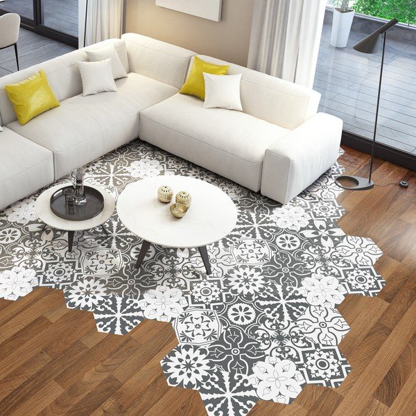 Kelio 10 darabos padlómatrica szett, 40 x 90 cm - Ambiance-image-3