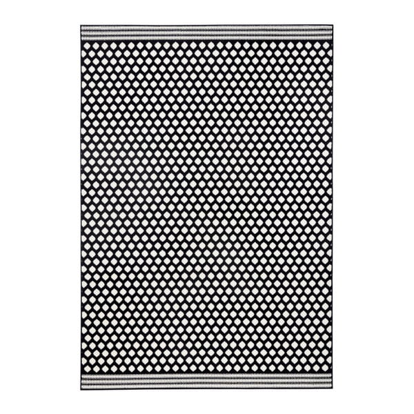 Spot fekete-fehér szőnyeg, 70 x 140 cm - Zala Living